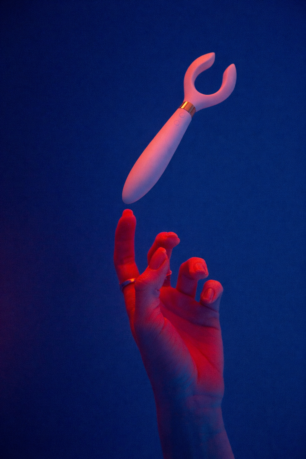 woman choosing her first vibrator