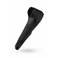 Black male masturbator device on a white background