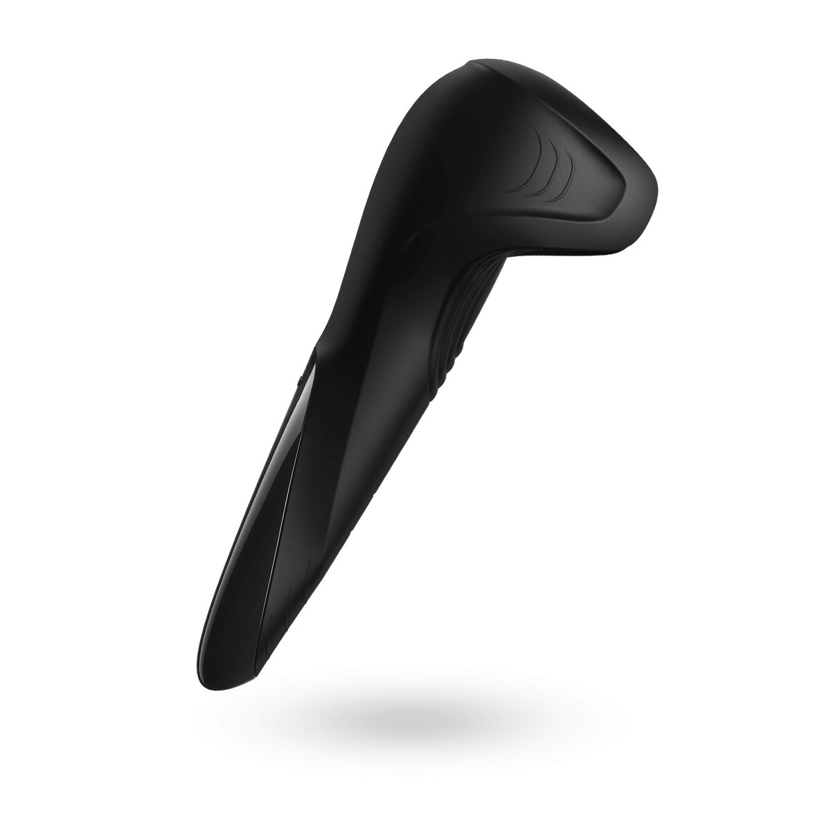 black Waterproof rechargeable male vibrator by Satisfyer
