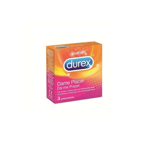 Durex product packaging on a white background