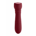Red coloured vibrator on a white background