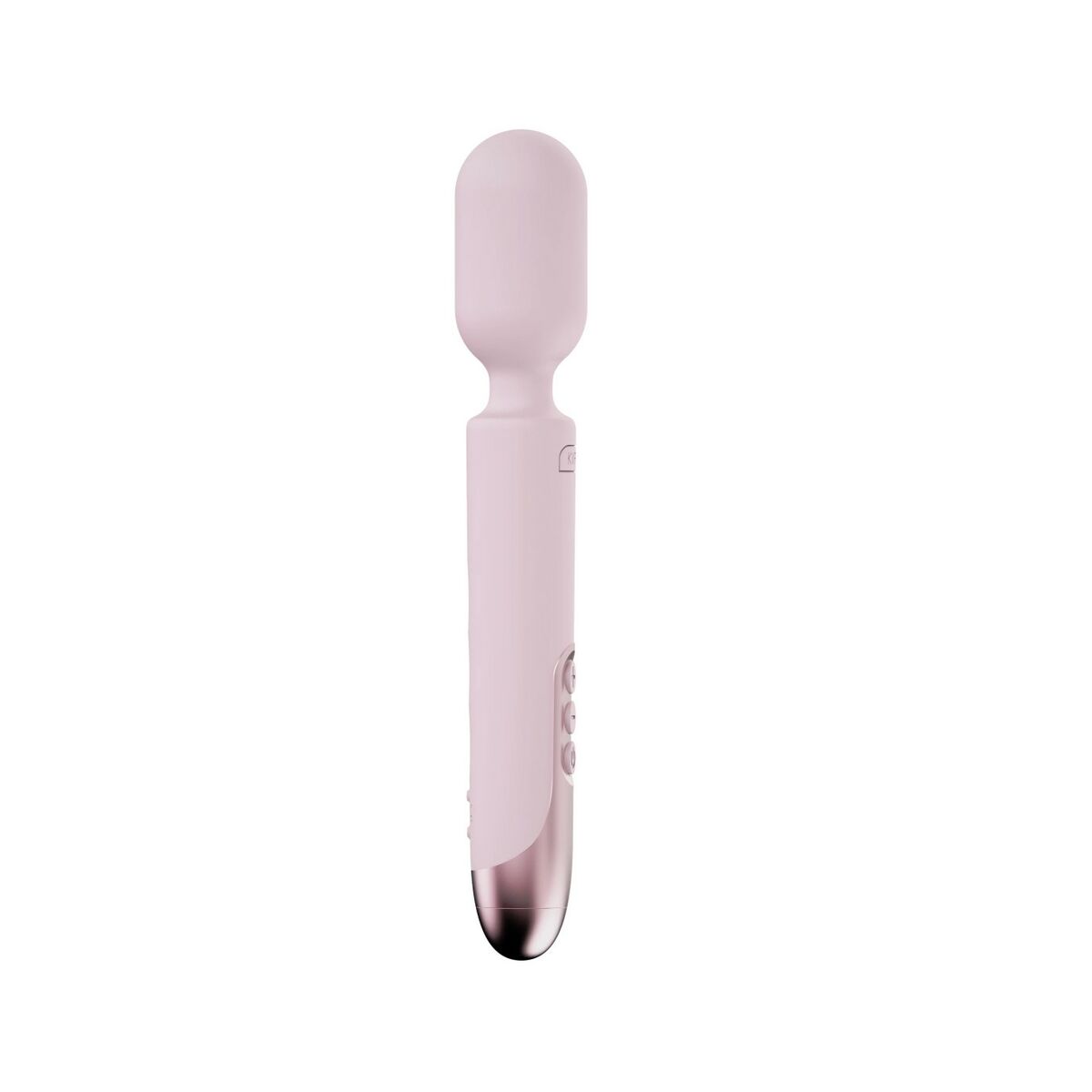 pink intimate massager wand on a white background