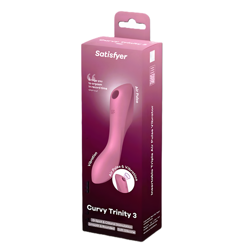Satisfyer Curvy Trinity: 3in1 Clitoris & G-Spot Lover