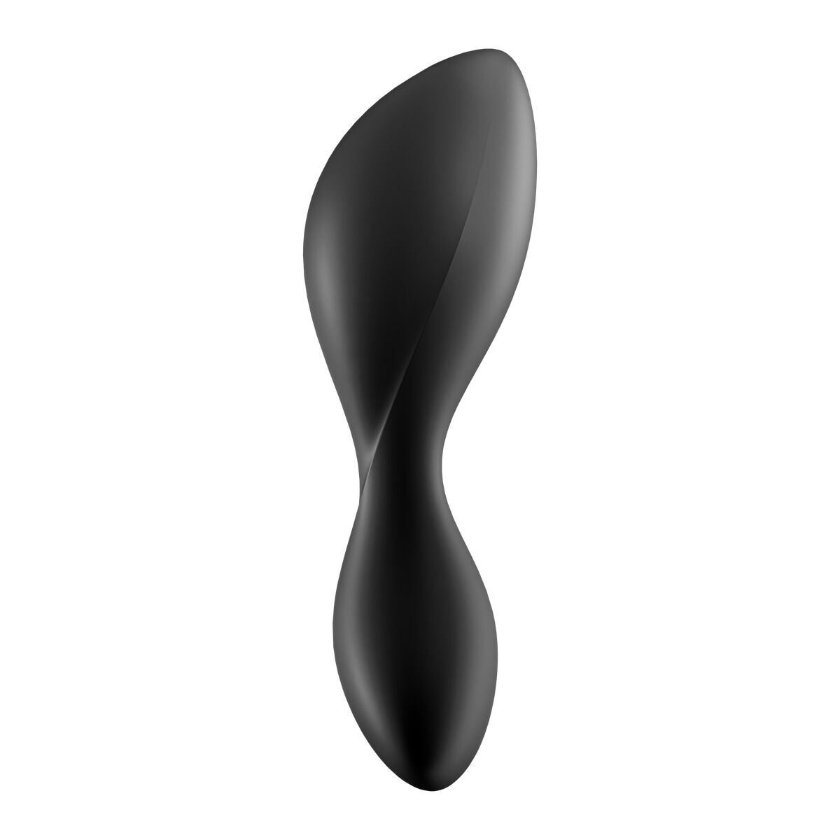 black Waterproof rechargeable anal plug by Satisfyer