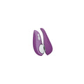 Purple air suction pleasure toy on a white background